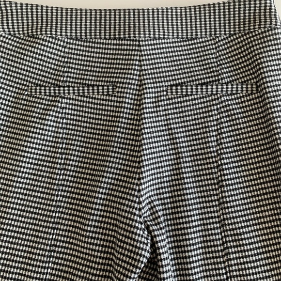 GINGHAM FLARE TROUSERS - NEVER WORN - Picture 6 of 6